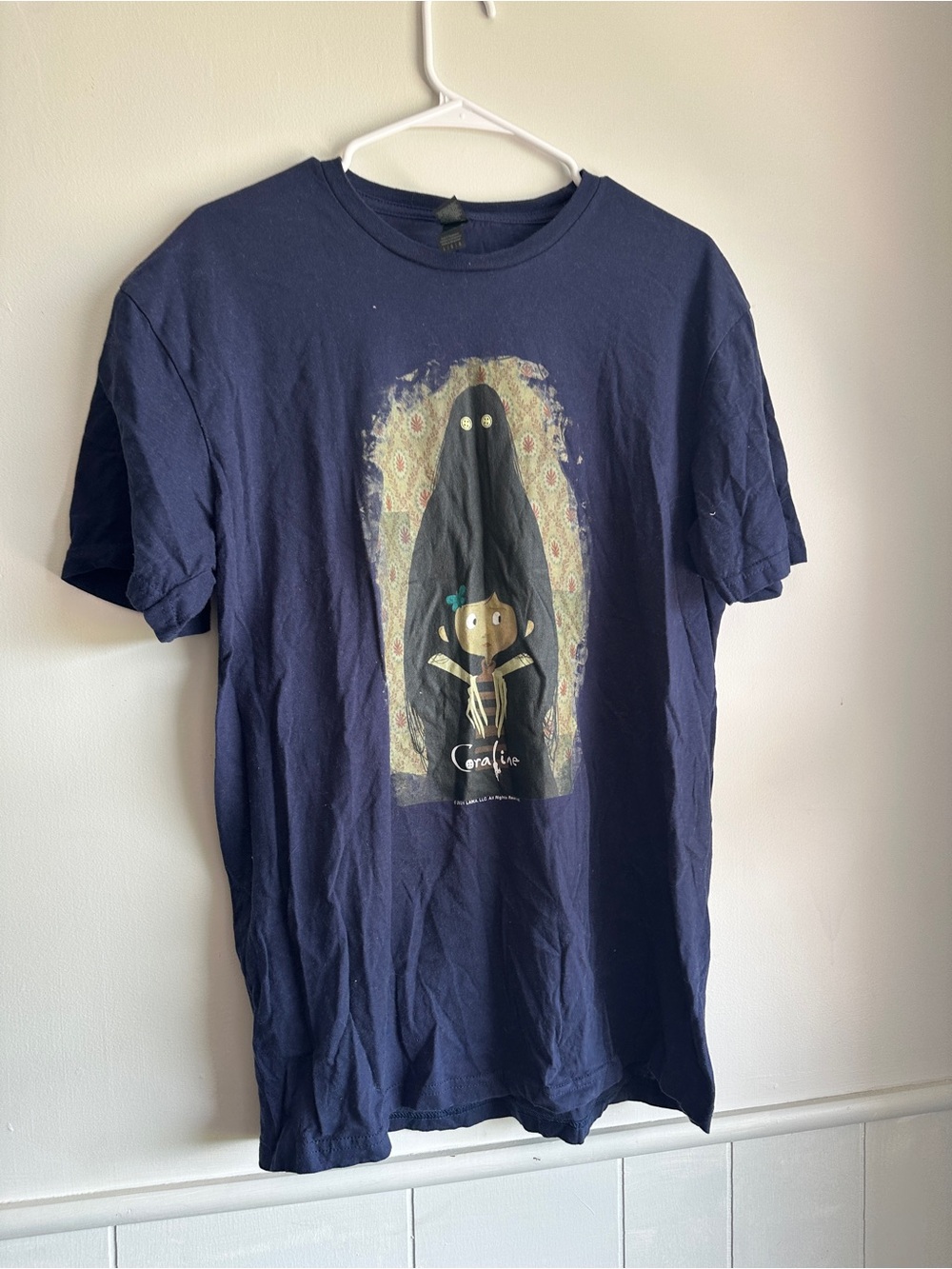 Official LAIKA Coraline Other Mother Ghost Graphic Tee L